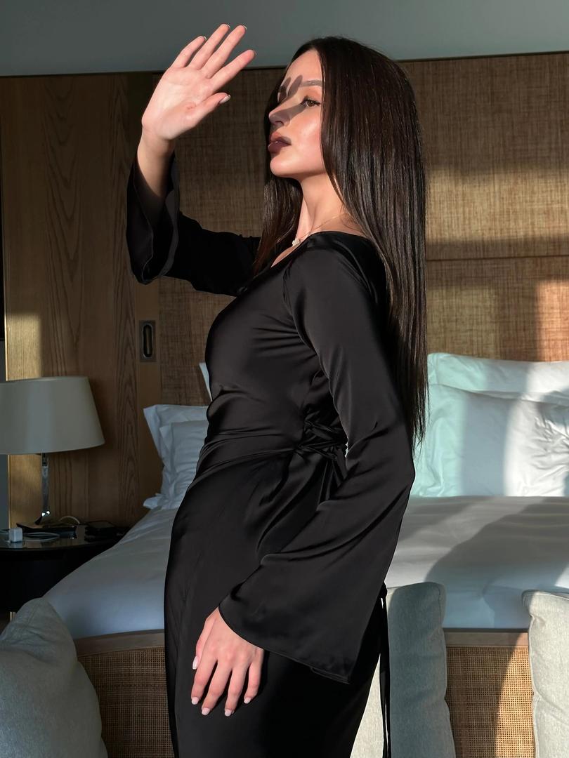 Długa Sukienka Maxi Damska O Swobodnym Kroju