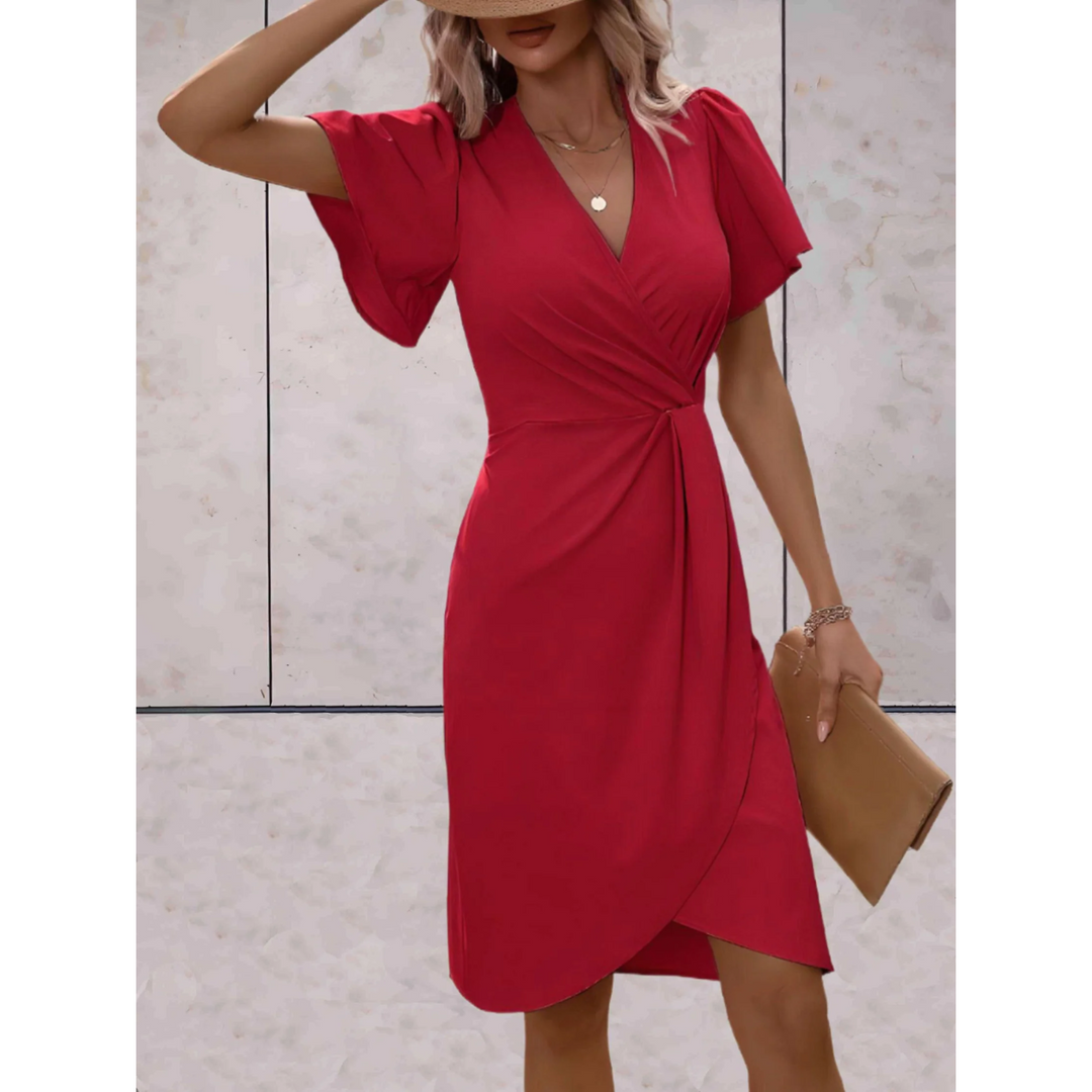 Elegancka Sukienka Kopertowa Na Wyjątkowe Okazje