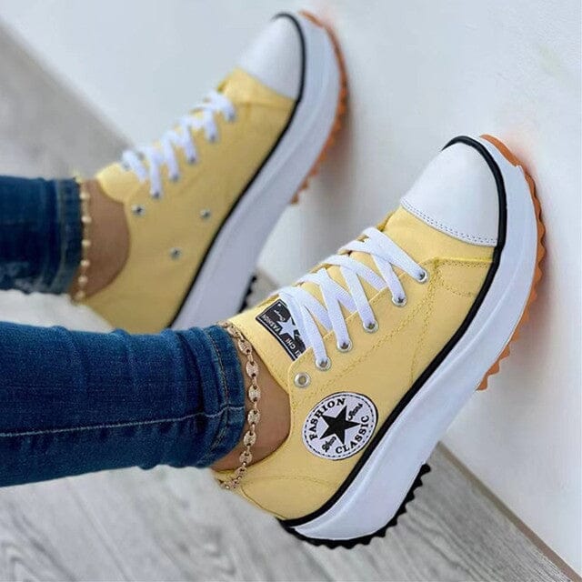 Damskie Buty Sportowe z Profilowaną Wkładką