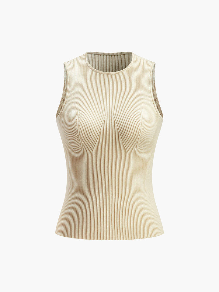 Damski Top Basic o Kroju Slim Fit – Miękki i Elastyczny