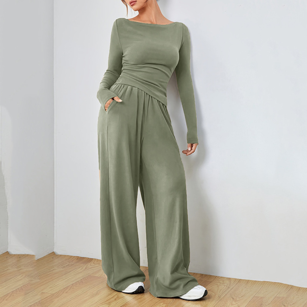 Przytulny Elegancki Zestaw Damski
