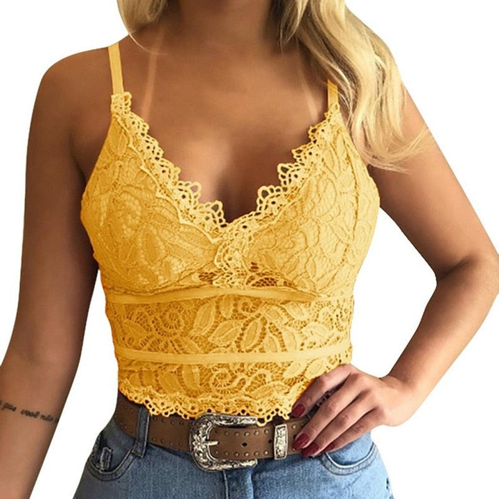 Koronkowy Top Damski W Seksownym i Eleganckim Stylu