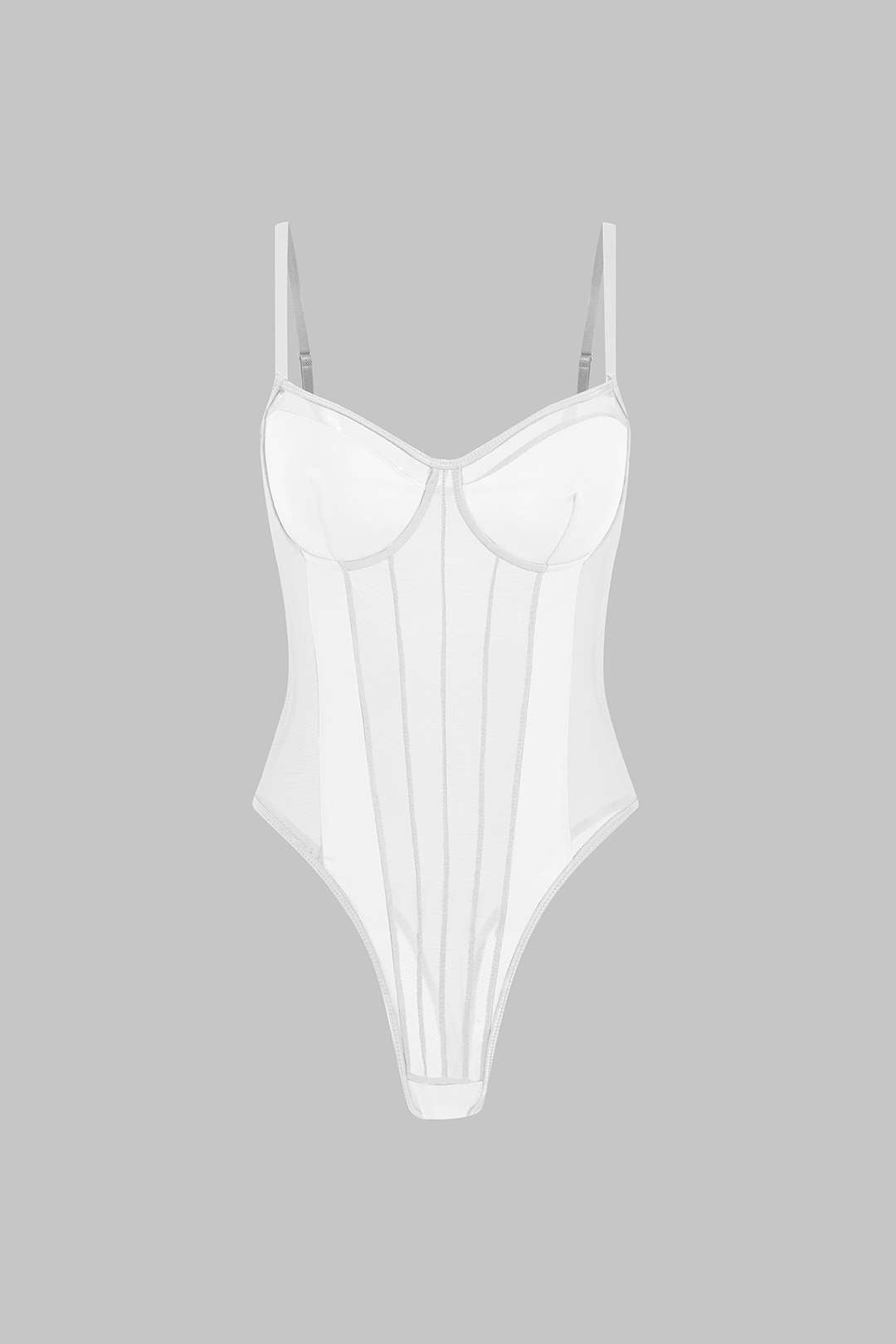 Eleganckie Body z Siatki o Patchworkowym Wzorze