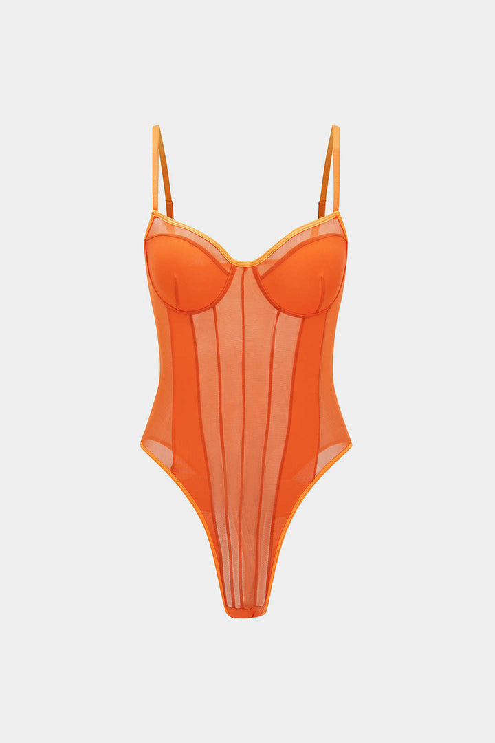 Eleganckie Body z Siatki o Patchworkowym Wzorze