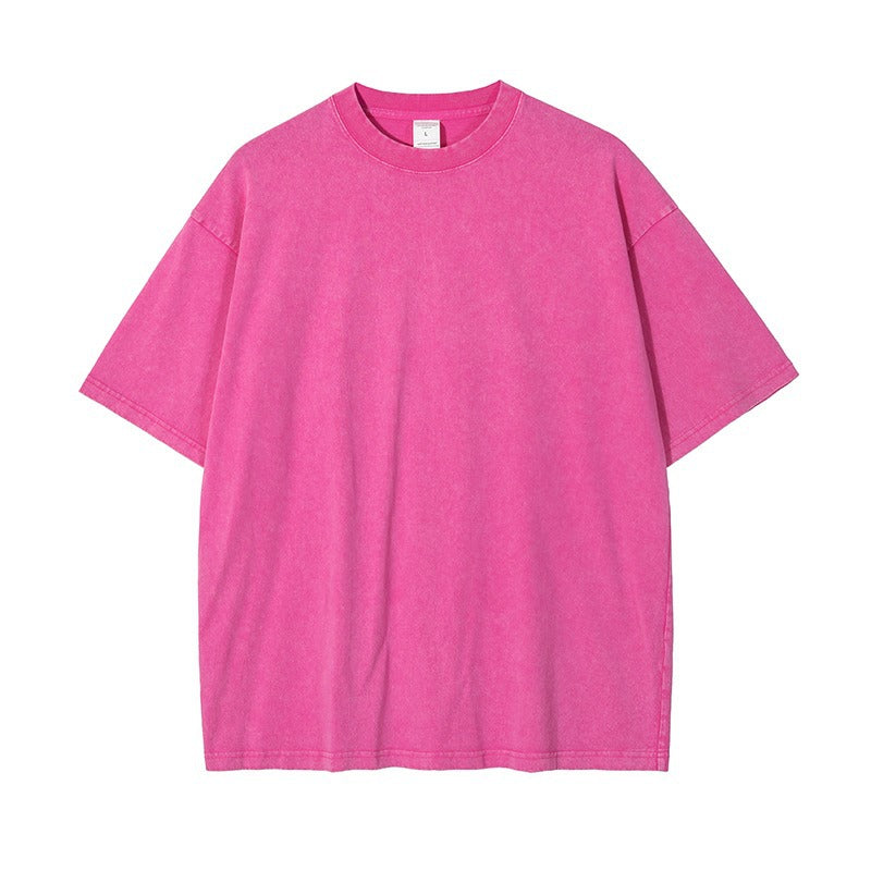 Koszulka Oversized Crewneck w Stylu Vintage