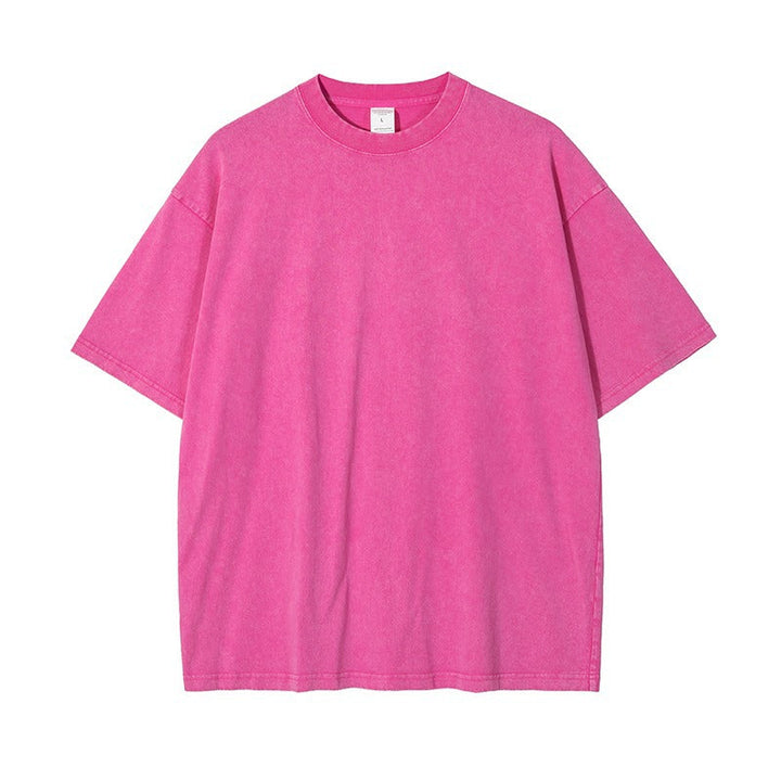 Koszulka Oversized Crewneck w Stylu Vintage