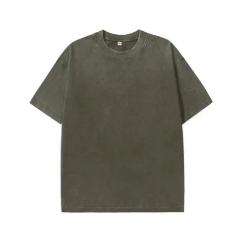 Koszulka Oversized Crewneck w Stylu Vintage