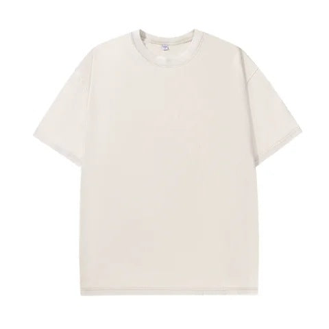 Koszulka Oversized Crewneck w Stylu Vintage
