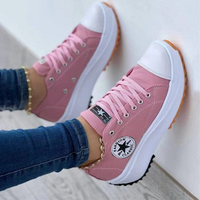 Damskie Buty Sportowe z Profilowaną Wkładką