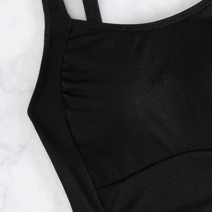 Zestaw Bikini Damski – Slim Fit, Wzorzyste Stroje Kąpielowe 2-Częściowe na Lato