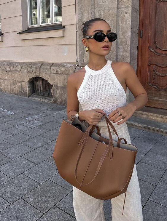 Torba na Ramię w Stylu Vintage dla Kobiet