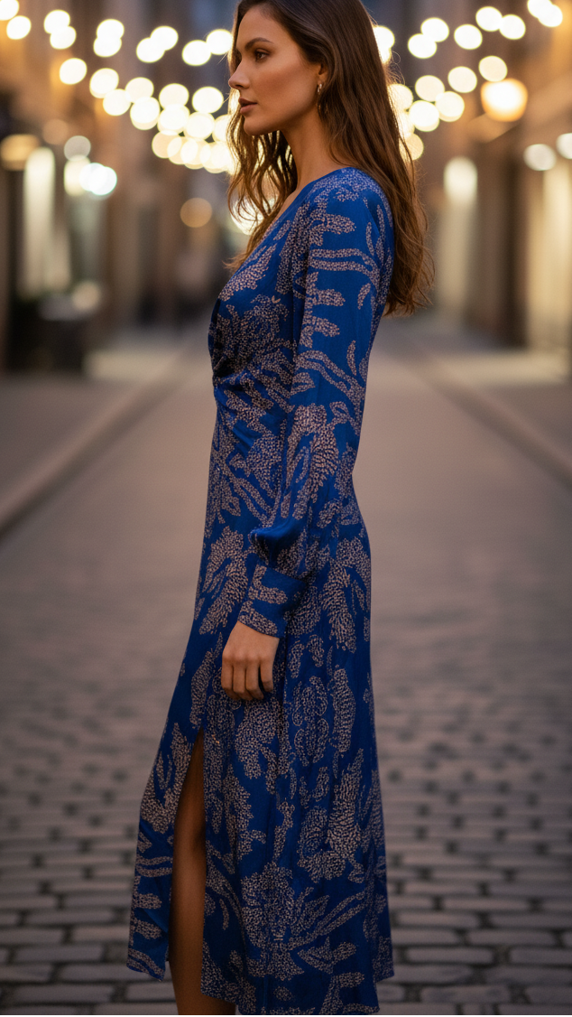 Elegancka Sukienka O Ponadczasowym Kroju
