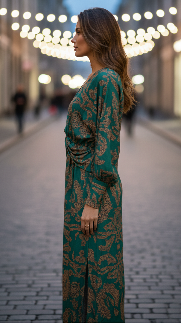 Elegancka Sukienka O Ponadczasowym Kroju