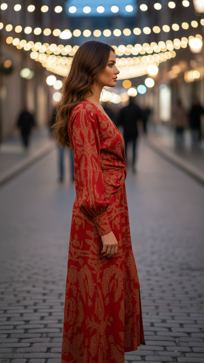 Elegancka Sukienka O Ponadczasowym Kroju