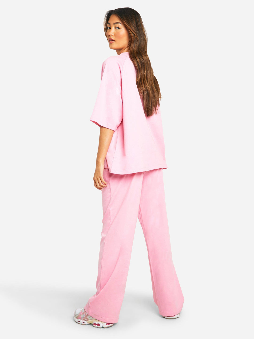 Oversize Letni Zestaw Damski W Lekkim Stylu