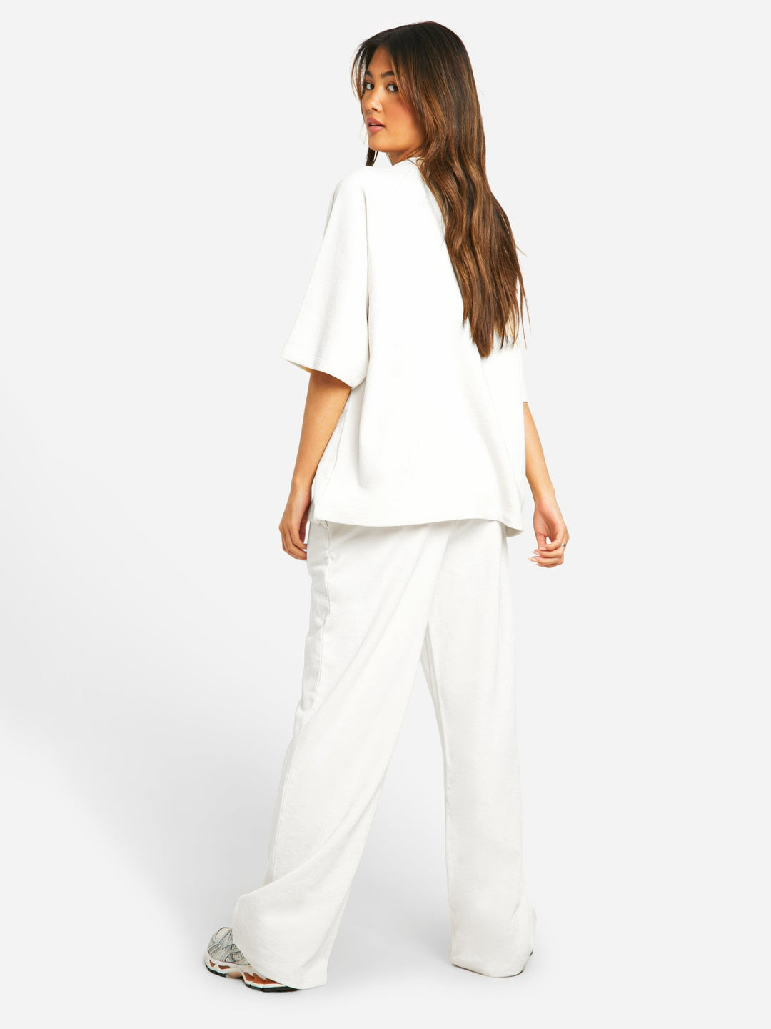 Oversize Letni Zestaw Damski W Lekkim Stylu