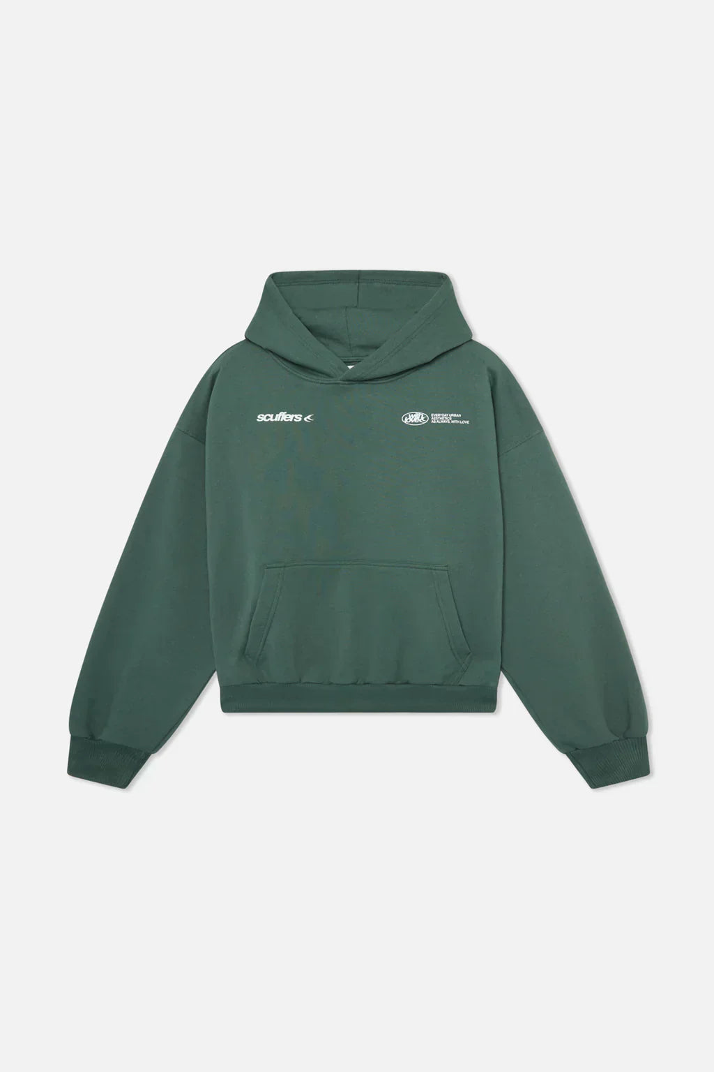 Bluza z Nadrukiem Z Miłością W Casualowym Stylu