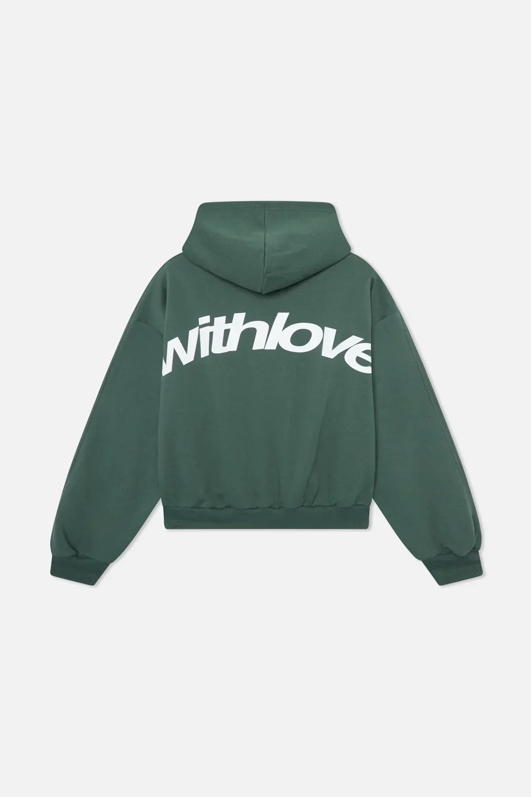 Bluza z Nadrukiem Z Miłością W Casualowym Stylu