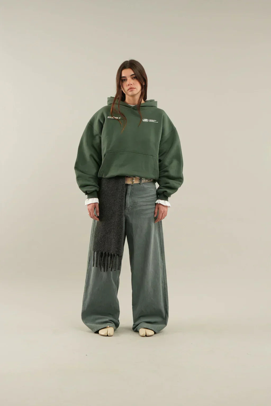 Bluza z Nadrukiem Z Miłością W Casualowym Stylu