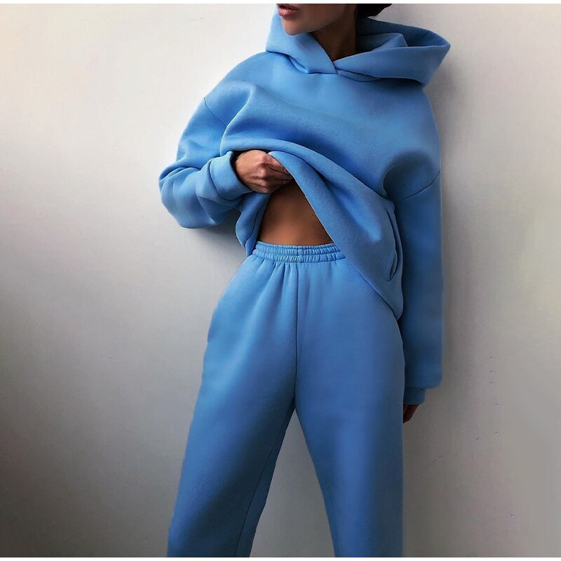 Zestaw Dresowy Damski Oversize
