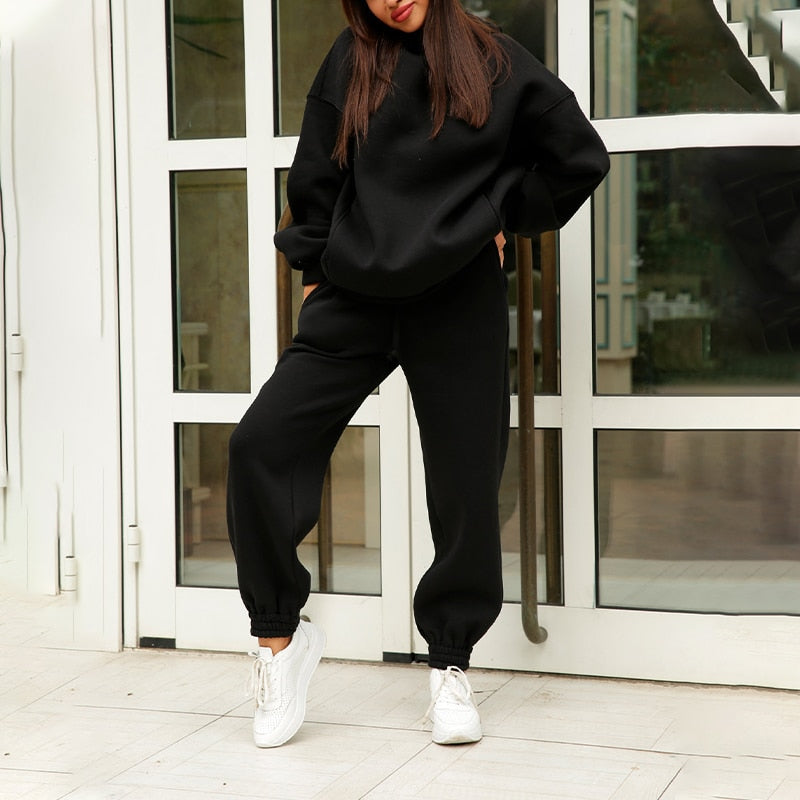 Zestaw Dresowy Damski Oversize