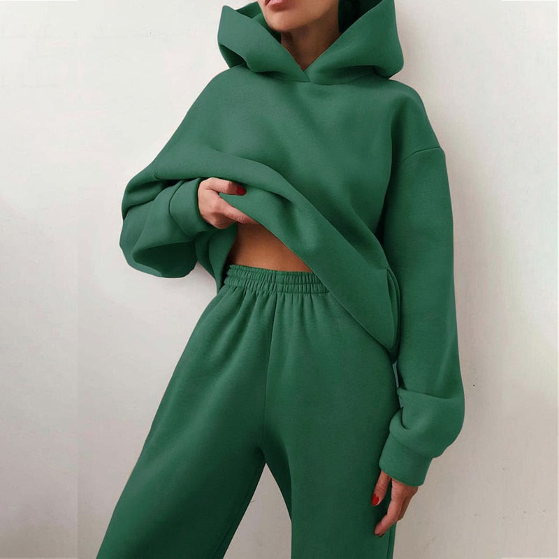 Zestaw Dresowy Damski Oversize