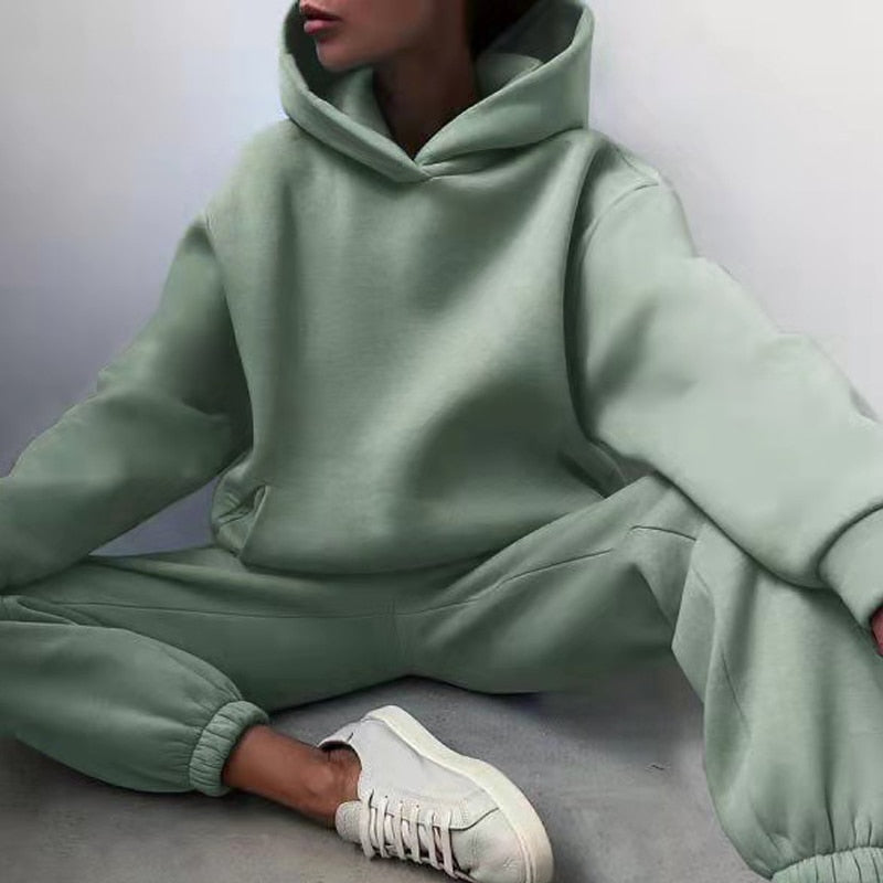 Zestaw Dresowy Damski Oversize