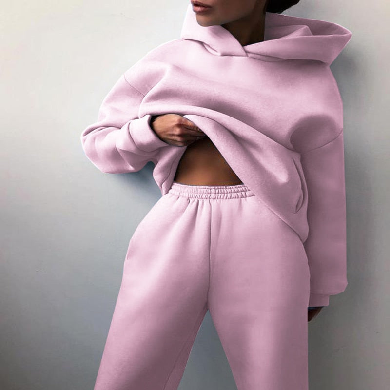 Zestaw Dresowy Damski Oversize