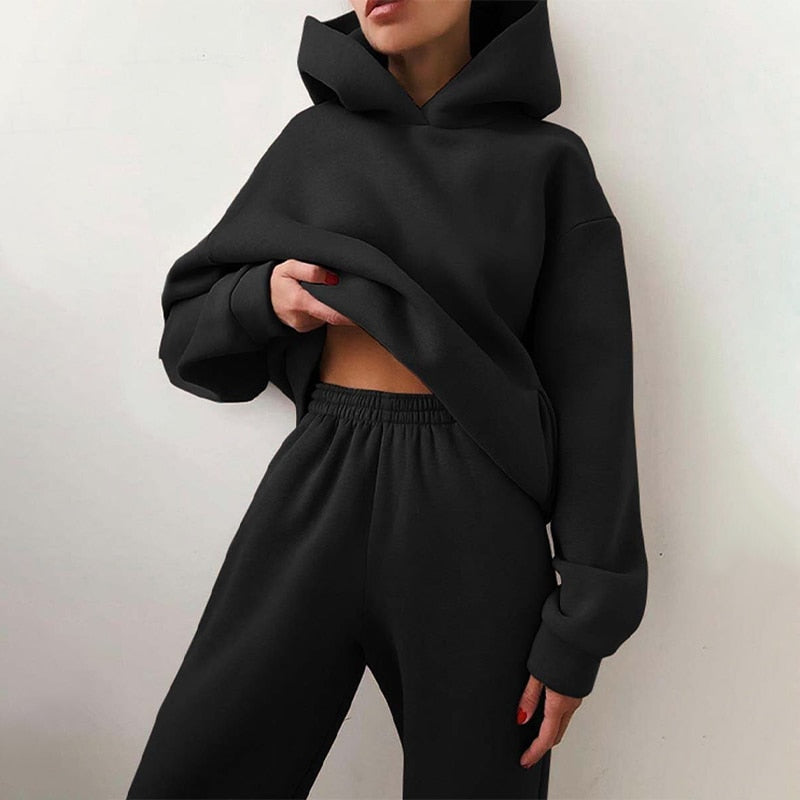 Zestaw Dresowy Damski Oversize
